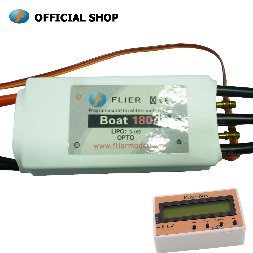 New version 12S/16S/18S/20S/22S 180A Waterproof RC racing brushless marine ESC with programming box
New version 12S/16S/18S/20S/22S 180A Waterproof RC racing brushless marine ESC with programming box