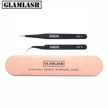 GLAMLASH Storage Stainless Steel Container ESD-12 ESD-15 Tweezers Box Case Container for Tweezers 2Pcs Makeup Tools 3 in 1
GLAMLASH Storage Stainless Steel Container ESD-12 ESD-15 Tweezers Box Case Container for Tweezers 2Pcs Makeup Tools 3 in 1