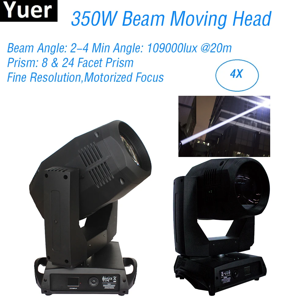 4Pcs/Lot 350W Beam Moving Head Light 17R Lamp DMX512 Sound DJ Disco Lights Party Club Color music Stage Effect Moving Head Light
4Pcs/Lot 350W Beam Moving Head Light 17R Lamp DMX512 Sound DJ Disco Lights Party Club Color music Stage Effect Moving Head Light