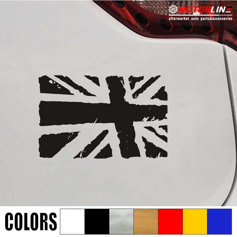 UK Flag Union Jack Decal Sticker Car Vinyl no bkgrd distressed pick size color c 
UK Flag Union Jack Decal Sticker Car Vinyl no bkgrd distressed pick size color c