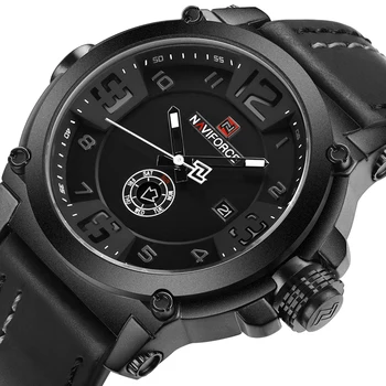 2019 New Fashion Mens Watches NAVIFORCE Militray Sport Quartz Men Watch Leather Waterproof Male Wrist Watches Relogio Masculino
2019 New Fashion Mens Watches NAVIFORCE Militray Sport Quartz Men Watch Leather Waterproof Male Wrist Watches Relogio Masculino