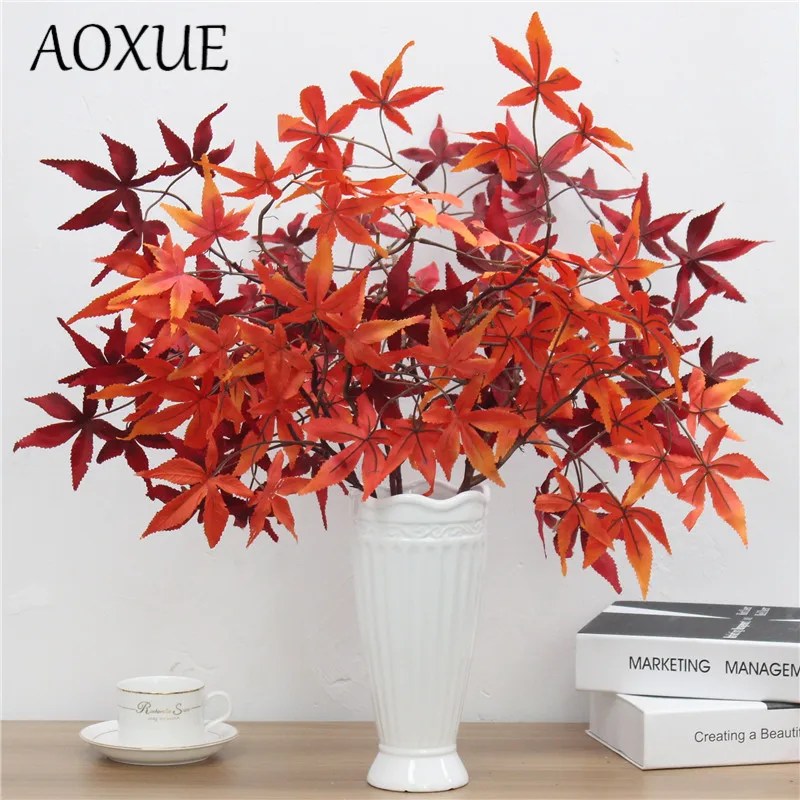High-end simulation 4 branches dimensional maple leaf fake flowers Home wedding hall ceiling decoration artificial red maple
High-end simulation 4 branches dimensional maple leaf fake flowers Home wedding hall ceiling decoration artificial red maple