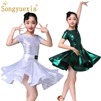 SONGYUEXIA Children's Latin Dance Dress For Girls Latin Skirt Practice Examination Dance Clothing Professional Latin Dance Dress
SONGYUEXIA Children's Latin Dance Dress For Girls Latin Skirt Practice Examination Dance Clothing Professional Latin Dance Dress