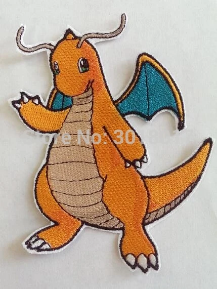 3" Dragonite Pokemon Go patch Comics tv movie Embroidered Emblem applique iron on patch halloween cosplay costume
3" Dragonite Pokemon Go patch Comics tv movie Embroidered Emblem applique iron on patch halloween cosplay costume