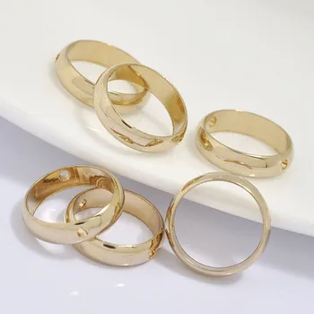 10PCS 6MM 8MM 10MM 11MM 12MM 24K Champagne Gold Color Brass Beads Circles Round Can Through Beads Diy Jewelry Accessories
10PCS 6MM 8MM 10MM 11MM 12MM 24K Champagne Gold Color Brass Beads Circles Round Can Through Beads Diy Jewelry Accessories