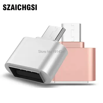 SZAICHGSI Mini Micro USB OTG Adapter 2.0 Converter for Samsung Android OTG Cable Reader wholesale 1000pcs
SZAICHGSI Mini Micro USB OTG Adapter 2.0 Converter for Samsung Android OTG Cable Reader wholesale 1000pcs
