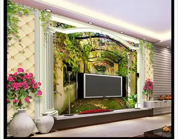 3d wallpaper custom 3d wall murals wallpaper Fantasy 3 d european-style garden corridor TV setting wall soft bag wallpaper
3d wallpaper custom 3d wall murals wallpaper Fantasy 3 d european-style garden corridor TV setting wall soft bag wallpaper