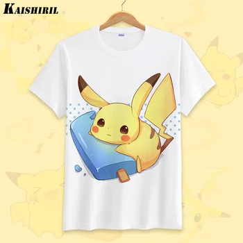 New Cartoon Print Pokemon T Shirt Men Anime Pika T-Shirts Men Streetwear Pikachu T Shirt Cotton Short Sleeve Tees Tops Tshirt
New Cartoon Print Pokemon T Shirt Men Anime Pika T-Shirts Men Streetwear Pikachu T Shirt Cotton Short Sleeve Tees Tops Tshirt