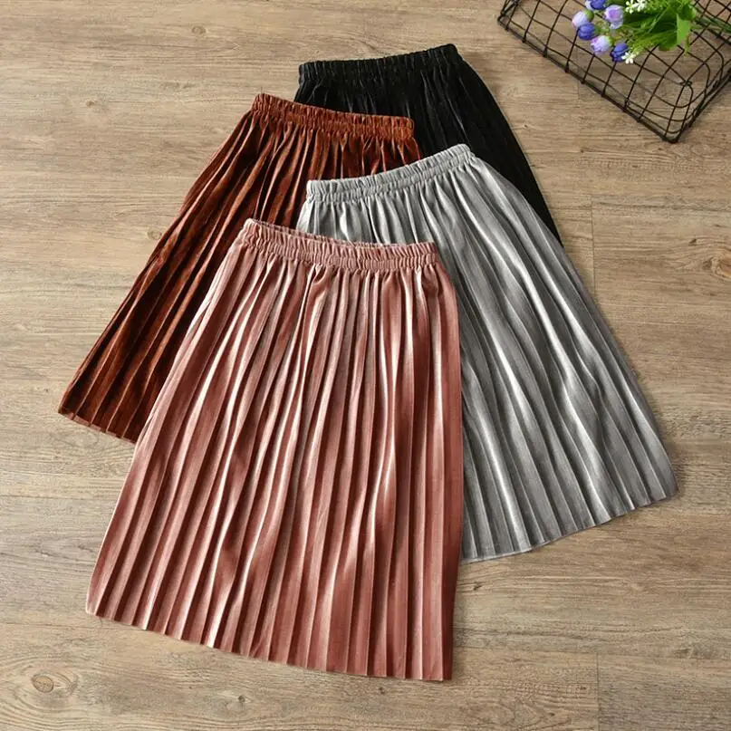 2019 Spring Autumn Winter Bottoming Children Velvet Skirt Kids Pleated Skirt Baby Toddlers Clothes Philabeg Girls Long Skirts
2019 Spring Autumn Winter Bottoming Children Velvet Skirt Kids Pleated Skirt Baby Toddlers Clothes Philabeg Girls Long Skirts