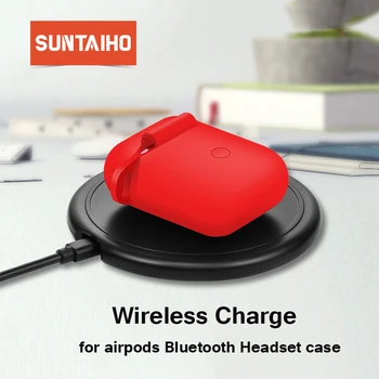 Suntaiho for Airpods Case Qi Wireless Charger For Apple airpods cover Wireless Charging earphone Cover Earphone Case bag i12 i13
Suntaiho for Airpods Case Qi Wireless Charger For Apple airpods cover Wireless Charging earphone Cover Earphone Case bag i12 i13