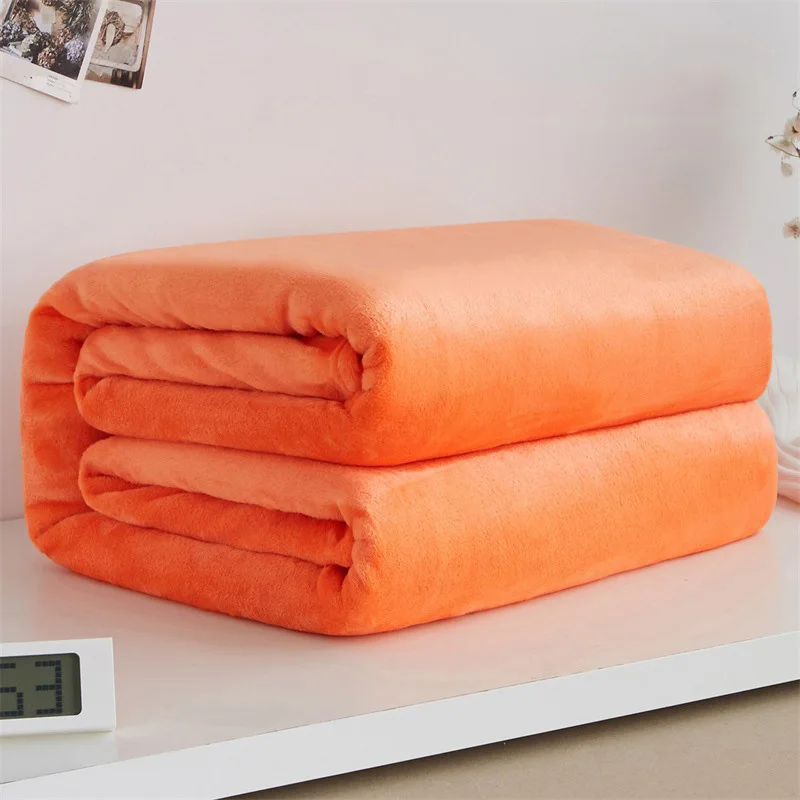 Solid Color Flannel Blanket Sheets Throw Rug Bedding Super Soft Warm Blanket for Sofa Bed Travel Patchwork Bedspread Beach
Solid Color Flannel Blanket Sheets Throw Rug Bedding Super Soft Warm Blanket for Sofa Bed Travel Patchwork Bedspread Beach