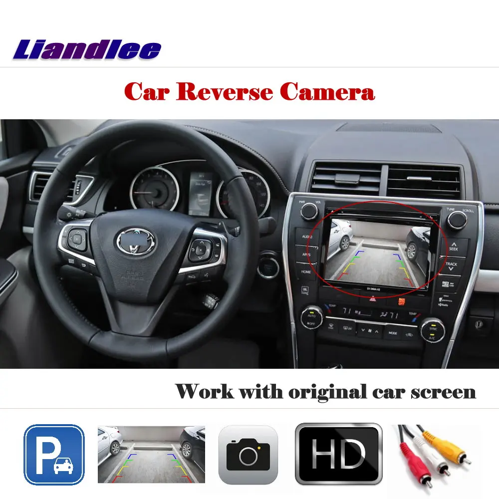 Liandlee Auto Reverse Rear Camera For Toyota Camry XV50 2011-2017 HD CCD Back Parking CAM Work With Car Factory Screen
Liandlee Auto Reverse Rear Camera For Toyota Camry XV50 2011-2017 HD CCD Back Parking CAM Work With Car Factory Screen