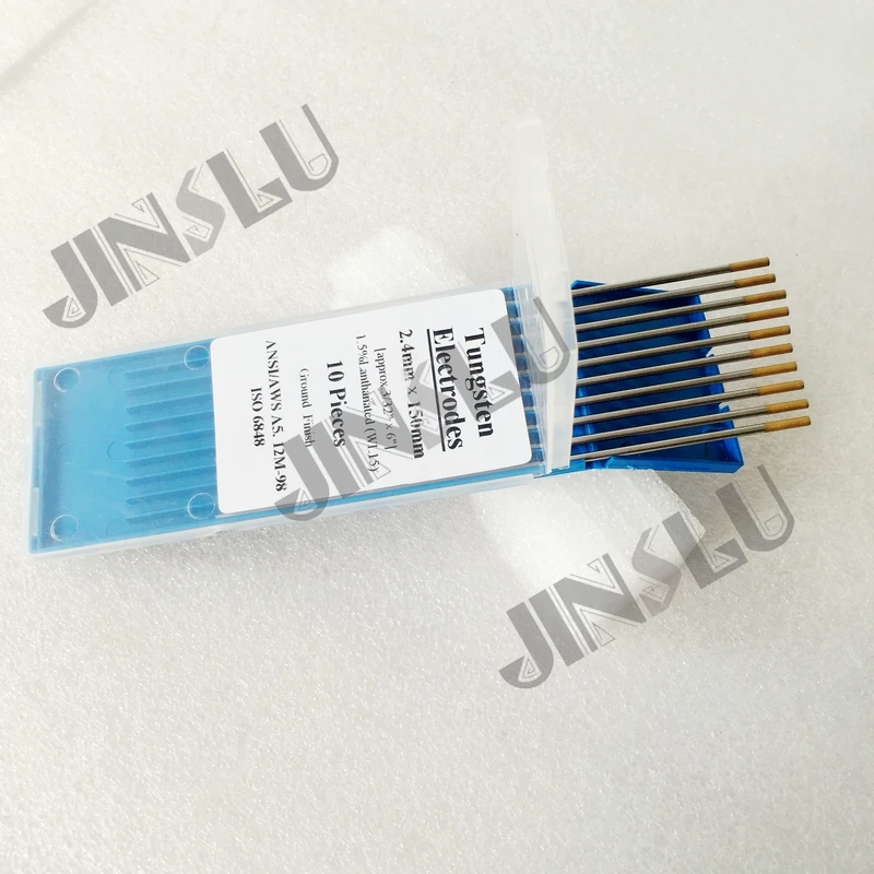 Free shipping TIG Lanthanated Tungsten Electrode Golden Head 2.4mm*150mm 3/32" 100PCS
Free shipping TIG Lanthanated Tungsten Electrode Golden Head 2.4mm*150mm 3/32" 100PCS