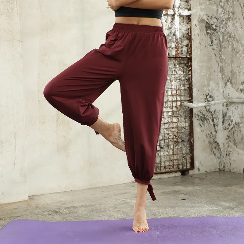 Womens Yoga Running Exercise Pants Female Sweatpants Sports Trousers Gym Fitness Loose Harlan Pants Dance Ventilation Trousers
Womens Yoga Running Exercise Pants Female Sweatpants Sports Trousers Gym Fitness Loose Harlan Pants Dance Ventilation Trousers