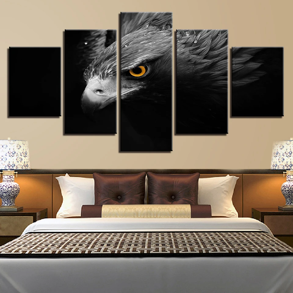 Picture On Canvas Wall Art Posters Modular Home Decoration Frame 5 Panel Animal Eagle Living Room Modern Painting HD Printed
Picture On Canvas Wall Art Posters Modular Home Decoration Frame 5 Panel Animal Eagle Living Room Modern Painting HD Printed