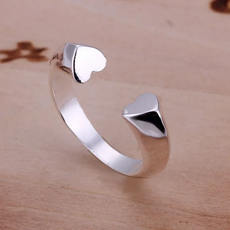 Фото Кольцо с серебряным покрытием кольцо из стерлингового серебра Ювелирное