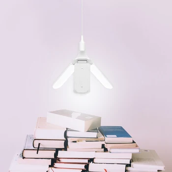 E27 LED Bulb SMD2835 Newest 45W 228leds Super Bright Foldable Fan Blade Angle Adjustable Ceiling Lamp Home Energy Saving Lights
E27 LED Bulb SMD2835 Newest 45W 228leds Super Bright Foldable Fan Blade Angle Adjustable Ceiling Lamp Home Energy Saving Lights
