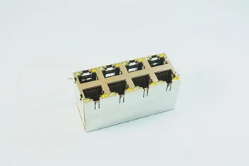 2 pcs LED Green Yellow RJ45 8 Port Shielded Modular PCB Jack 8P8C Right Angle Through Hole PCB network connector SIDE ENTRY
2 pcs LED Green Yellow RJ45 8 Port Shielded Modular PCB Jack 8P8C Right Angle Through Hole PCB network connector SIDE ENTRY