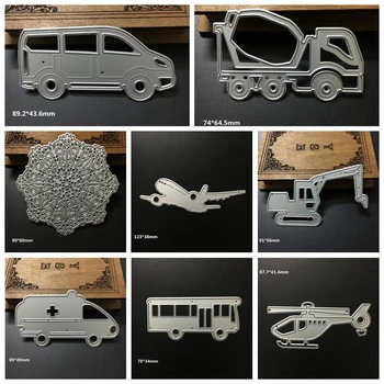 Vehicle Mixed Shape Metal Cutting dies Scrapbooking Album Handcrafts Embossing DIY Paper card Making Models Stencils
Vehicle Mixed Shape Metal Cutting dies Scrapbooking Album Handcrafts Embossing DIY Paper card Making Models Stencils