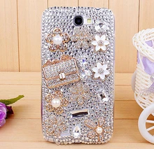 For Samsung Galaxy note 2/N7100 Rhinestone mobile phone case – Full drill Sachet
