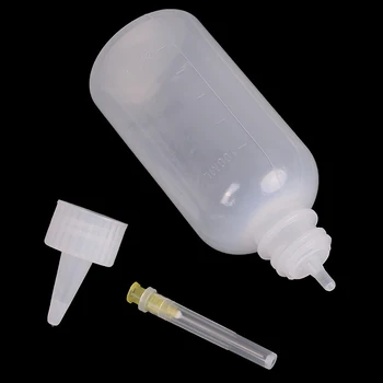 1PC Plastic Empty Bottle Dispensing Bottle 100ml Needle Tip Soldering Liquid Flux Oil Dispenser
1PC Plastic Empty Bottle Dispensing Bottle 100ml Needle Tip Soldering Liquid Flux Oil Dispenser