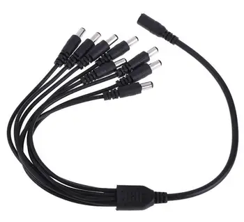 1 to 8 DC Power 8-Port Splitter Adapter Adaptor Cable CCTV Camera 5.5 x 2.1mm,min:1pcs
1 to 8 DC Power 8-Port Splitter Adapter Adaptor Cable CCTV Camera 5.5 x 2.1mm,min:1pcs