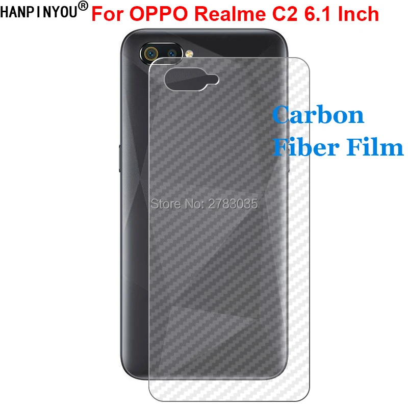 For OPPO Realme C2 6.1" 3D Anti-fingerprint Carbon Fiber Back Film Rear Screen Protector (Not Tempered Glass)
For OPPO Realme C2 6.1" 3D Anti-fingerprint Carbon Fiber Back Film Rear Screen Protector (Not Tempered Glass)
