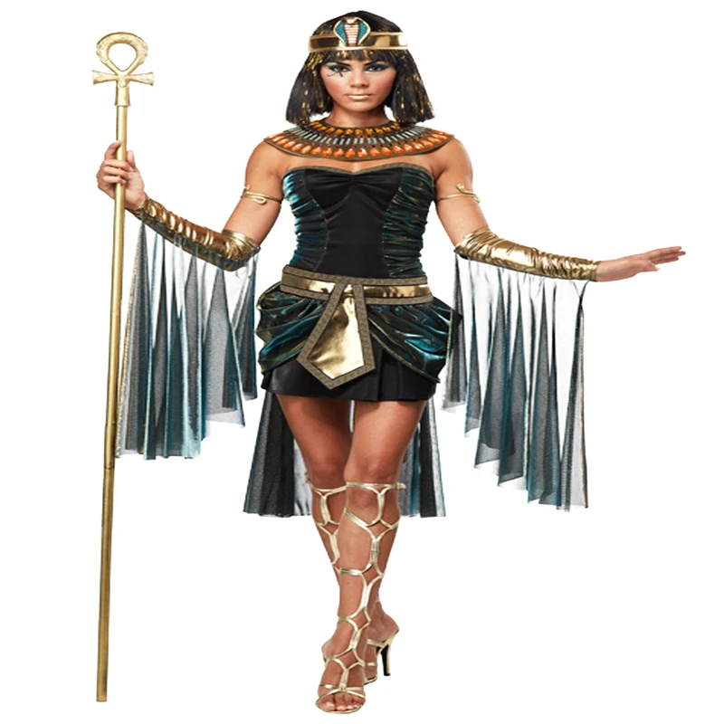 Sexy Women Cleopatra Costume Halloween Carnival Fantasy Adult Party Cosplay Clothing
Sexy Women Cleopatra Costume Halloween Carnival Fantasy Adult Party Cosplay Clothing