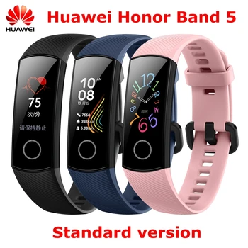 Original Huawei Honor Band 5 Blood Oxygen Monitoring Real-time Smart Wristbands Color Touch Screen Fitness Waterproof Bracelet
Original Huawei Honor Band 5 Blood Oxygen Monitoring Real-time Smart Wristbands Color Touch Screen Fitness Waterproof Bracelet
