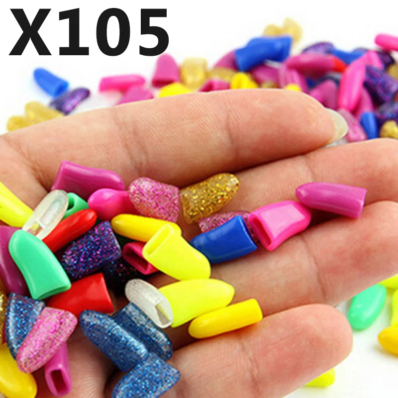 105 pcs Nail for Cat Grooming Nail Cover Paw Kitten Claw Caps Pet Dog Silicon Nail for Protector with free Glue and Applictor
105 pcs Nail for Cat Grooming Nail Cover Paw Kitten Claw Caps Pet Dog Silicon Nail for Protector with free Glue and Applictor