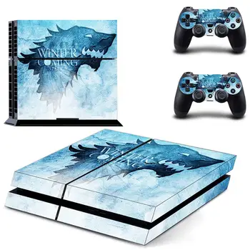 Game of Thrones Winter is Coming PS4 Skin Sticker Decal for Sony PlayStation 4 Console and 2 controller skins PS4 Stickers Vinyl
Game of Thrones Winter is Coming PS4 Skin Sticker Decal for Sony PlayStation 4 Console and 2 controller skins PS4 Stickers Vinyl