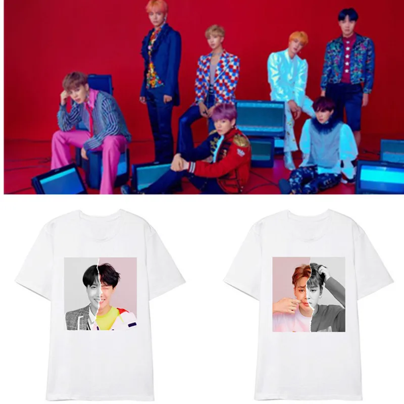kpop Bangtan Boys regular three series LOVE YOURSELF junction Answer T-shirt loose k-pop summer t shirt k pop tops tshirt tees
kpop Bangtan Boys regular three series LOVE YOURSELF junction Answer T-shirt loose k-pop summer t shirt k pop tops tshirt tees