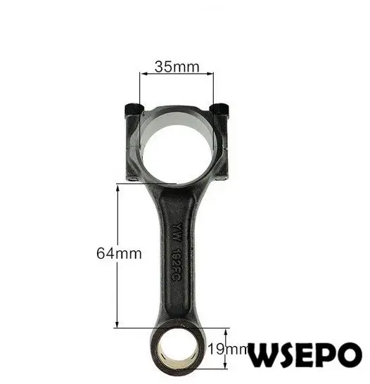 OEM Quality! Connecting Rod/Conrod Assy for 173F/L48 4HP~5HP 4 Stroke Single Cylinder Air Cooled Diesel Engine
OEM Quality! Connecting Rod/Conrod Assy for 173F/L48 4HP~5HP 4 Stroke Single Cylinder Air Cooled Diesel Engine