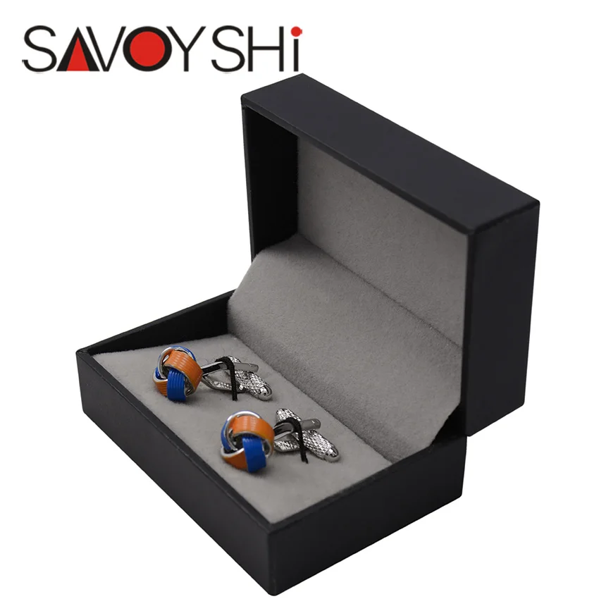 SAVOYSHI Fashion Twisted Cufflinks for Mens Cuff bottons Enamel Silk Knot Cufflinks High Quality Cufflink Gift Brand Men Jewelry
SAVOYSHI Fashion Twisted Cufflinks for Mens Cuff bottons Enamel Silk Knot Cufflinks High Quality Cufflink Gift Brand Men Jewelry
