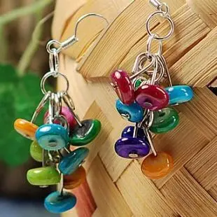 Bohemia Sweet Candy Colored Small Shell Pieces Tassels Earrings Tibetan Style Grape-shaped Original Trendy Ethnic Jewelry
Bohemia Sweet Candy Colored Small Shell Pieces Tassels Earrings Tibetan Style Grape-shaped Original Trendy Ethnic Jewelry