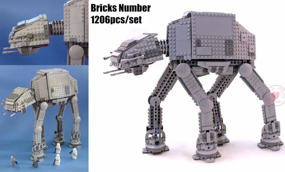 New Awaken Force at-at armored transport Robot setting LeGINGlys 75054 star wars figures robot Building Blocks bricks Toys gift
New Awaken Force at-at armored transport Robot setting LeGINGlys 75054 star wars figures robot Building Blocks bricks Toys gift
