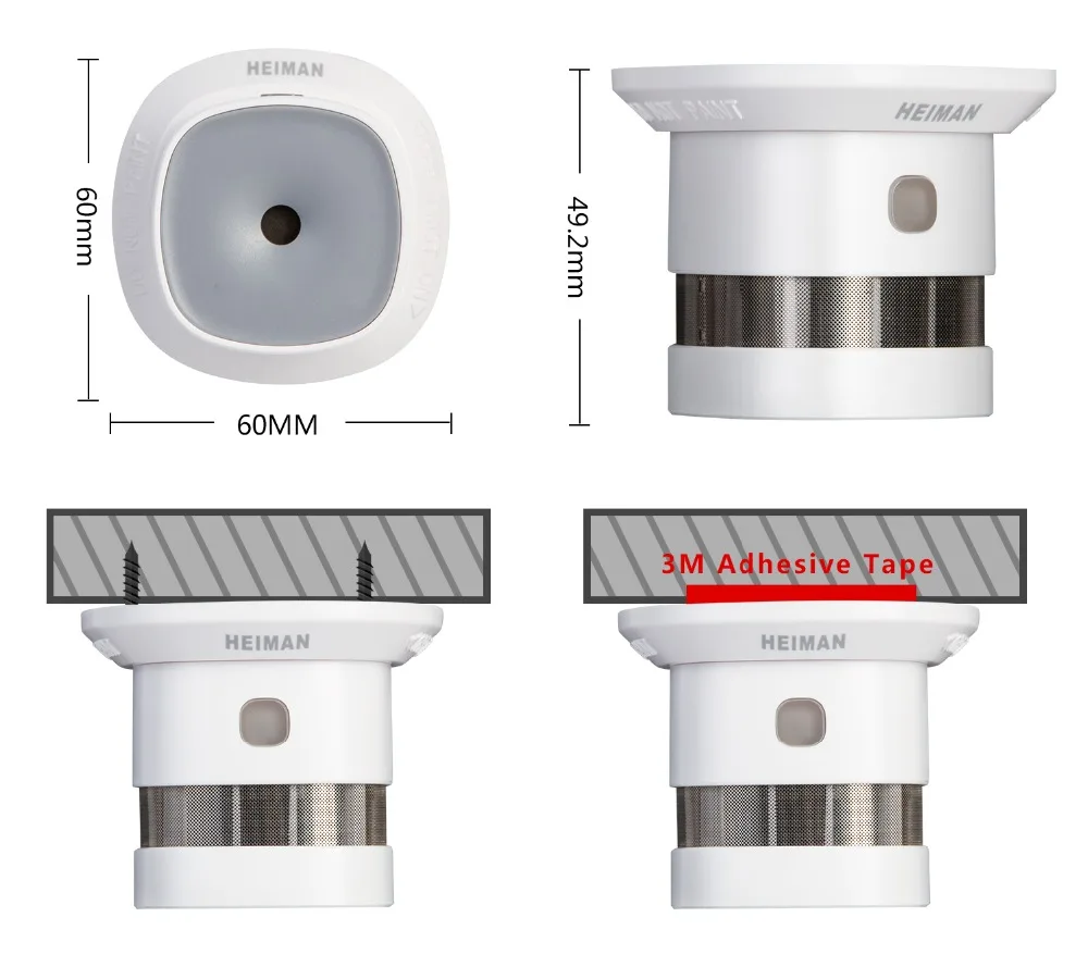Mini Smoke Detector-HS1SA-12.1