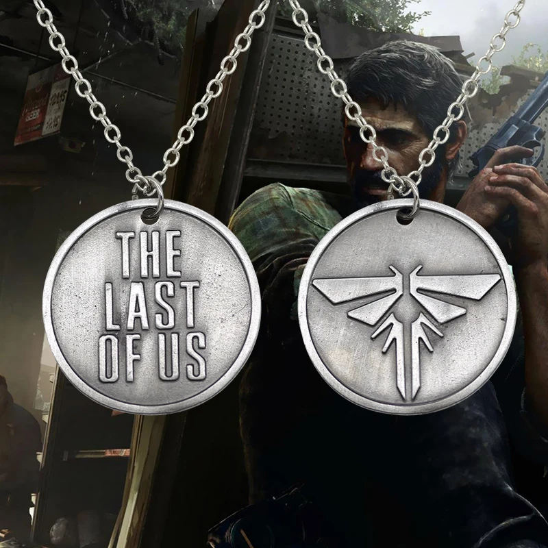 Fashion Movie Jewelry The Last Survivor Logo The Last Of Us Brand Round Pendant Necklace For Men Women Gift Alloy Silver PLated
Fashion Movie Jewelry The Last Survivor Logo The Last Of Us Brand Round Pendant Necklace For Men Women Gift Alloy Silver PLated