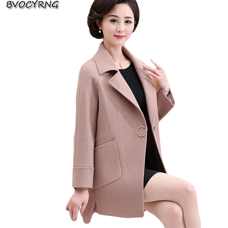 Spring and autumn Woolen Jacket Women 2018 Fashion High Quality Wool Coat Female Middle-aged Clothes Plus Size Leisure Outerwear
Spring and autumn Woolen Jacket Women 2018 Fashion High Quality Wool Coat Female Middle-aged Clothes Plus Size Leisure Outerwear