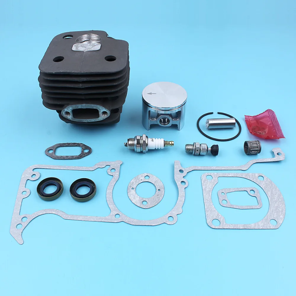 52mm Cylinder Piston Gasket Kit For HUSQVARNA 272 272XP 272K 268 61 Chainsaw W/ Spark Plug Vavle Oil Seal Needle Bearing Replace
52mm Cylinder Piston Gasket Kit For HUSQVARNA 272 272XP 272K 268 61 Chainsaw W/ Spark Plug Vavle Oil Seal Needle Bearing Replace