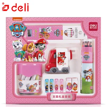 Deli Stationery Set Cute Dog Pattern Student Learning Kit Pencil/Pencil Sharpener/Notebook/Color Pencil Stationery Children Gift
Deli Stationery Set Cute Dog Pattern Student Learning Kit Pencil/Pencil Sharpener/Notebook/Color Pencil Stationery Children Gift