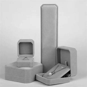 Velvet Jewelry Set Box Earrings Bracelet Ring Necklace Gift Boxes Cases Display Package Wedding Jewelry Boxes
Velvet Jewelry Set Box Earrings Bracelet Ring Necklace Gift Boxes Cases Display Package Wedding Jewelry Boxes