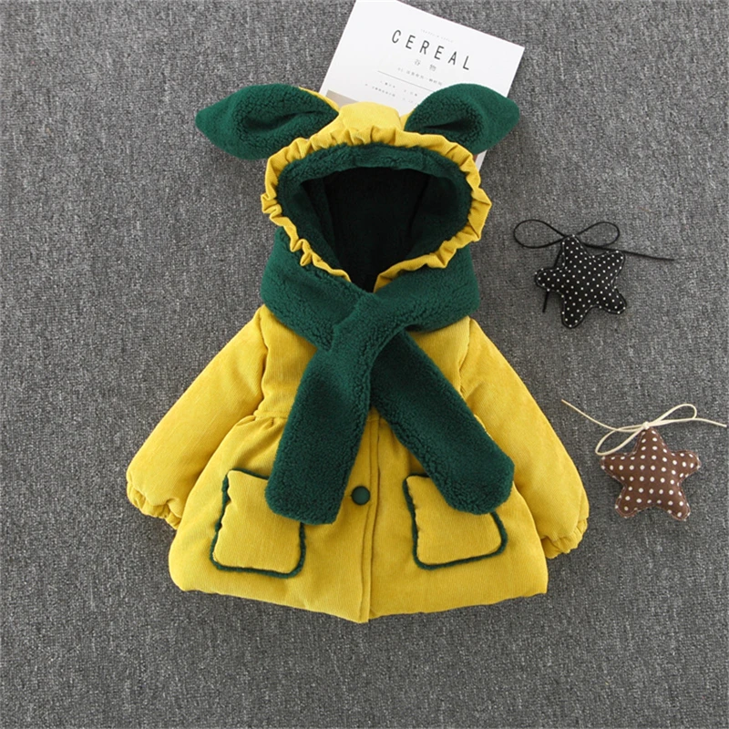 Alisenna Winter Cotton Down Girls Solid Hooded Princess Thick Warm Parkas Kids Snow Wear Outerwear Coat + Scarf
Alisenna Winter Cotton Down Girls Solid Hooded Princess Thick Warm Parkas Kids Snow Wear Outerwear Coat + Scarf