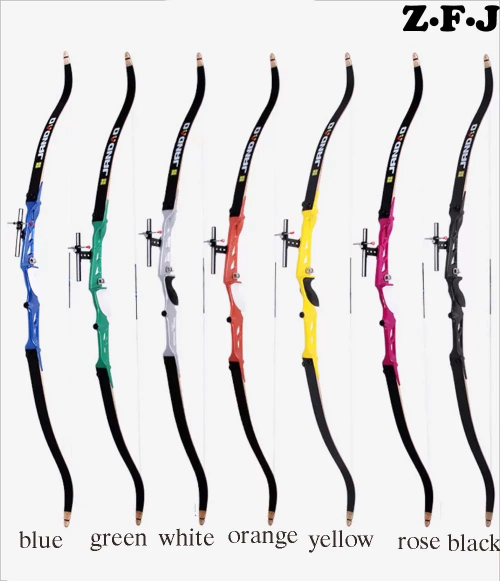 66" 68" 70 " Recurve Bow With Aluminum Alloy Handle and Maple Limbs Draw Weight 18-40 lbs For Both Right and Left Hand Sports
66" 68" 70 " Recurve Bow With Aluminum Alloy Handle and Maple Limbs Draw Weight 18-40 lbs For Both Right and Left Hand Sports
