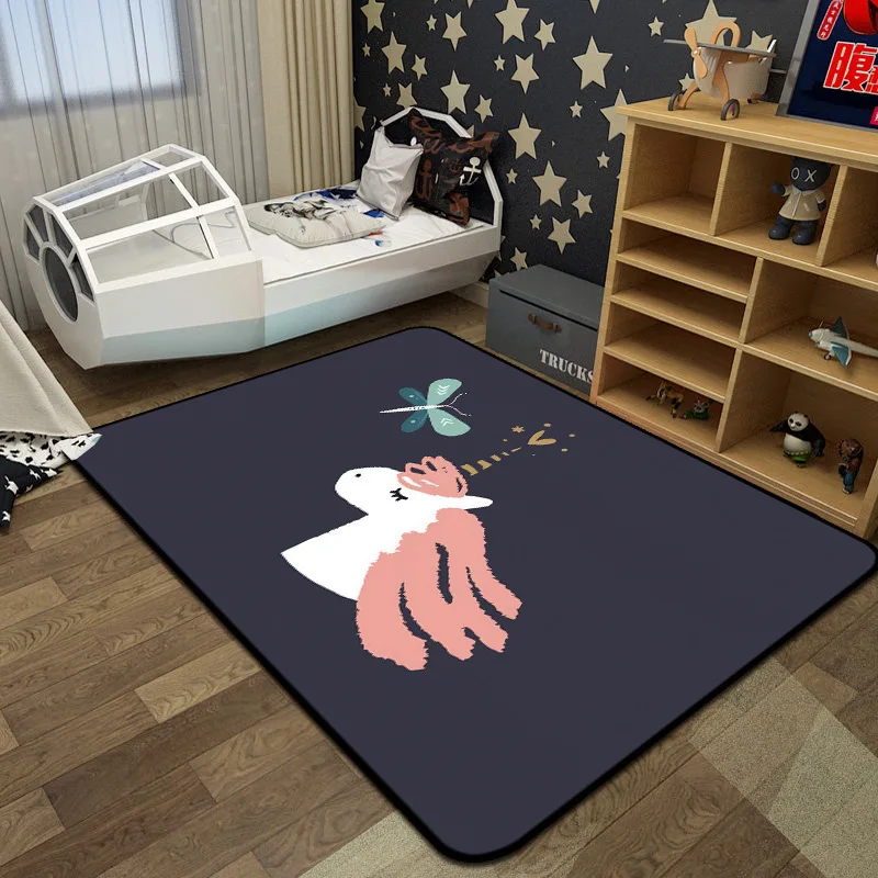 Cartoon unicorn carpet bathroom Kids Room Children Play Tent Area Rug Soft Carpets Bedroom living room tapete kids room mat
Cartoon unicorn carpet bathroom Kids Room Children Play Tent Area Rug Soft Carpets Bedroom living room tapete kids room mat