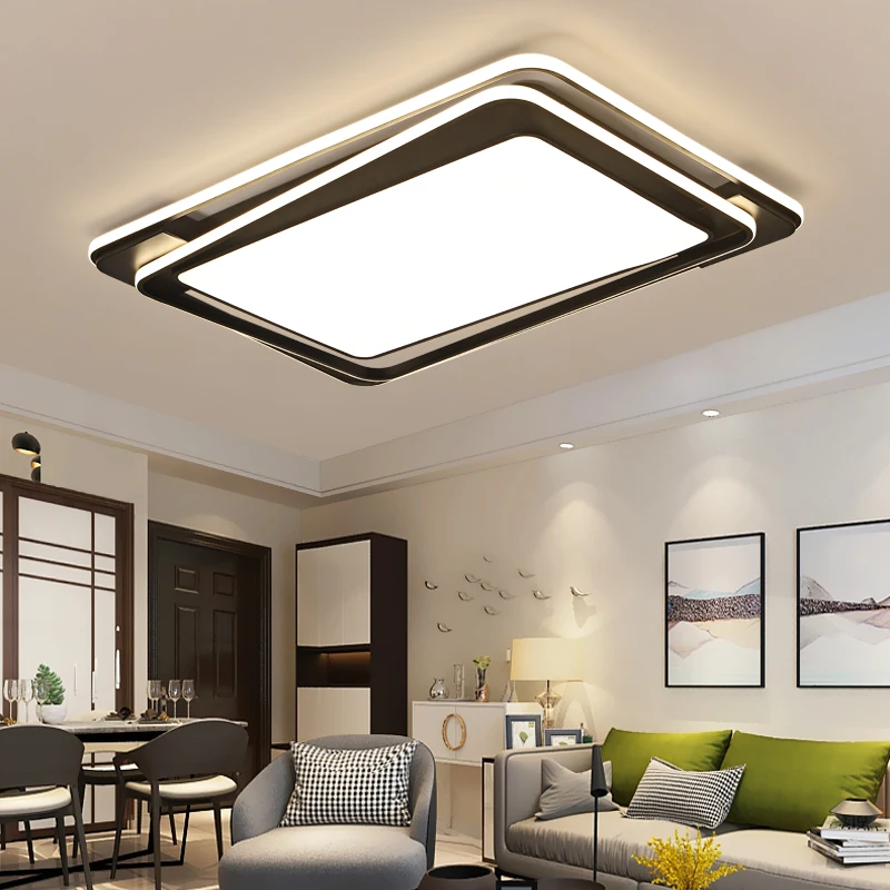 Rectangle New Modern Chandelier Lights For Living Room Bedroom remote control Led indoor Lamp Home dimmable Lighting Fixtures
Rectangle New Modern Chandelier Lights For Living Room Bedroom remote control Led indoor Lamp Home dimmable Lighting Fixtures