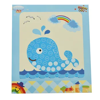 Children DIY Button Drawing Toy Stickers For Home Kindergarten Nursery Educational Picture Handmade Paste Painting Material Bag
Children DIY Button Drawing Toy Stickers For Home Kindergarten Nursery Educational Picture Handmade Paste Painting Material Bag
