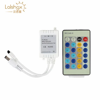 New arrive 1pcs DC12V IR 24keys Led Dimmer for single color led strip light single color controller DC5V-24V
New arrive 1pcs DC12V IR 24keys Led Dimmer for single color led strip light single color controller DC5V-24V