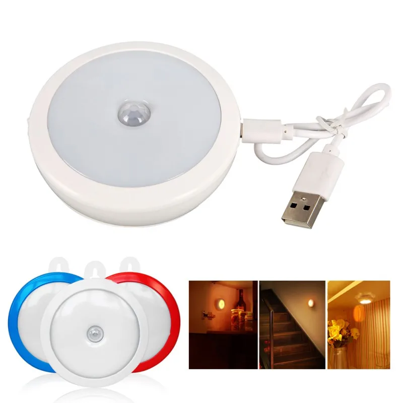 Красочные USB гаджеты заряжаемая мини лампа для детской спальни освещение сна