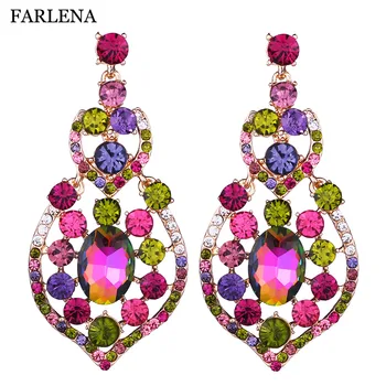 Top Quality Luxury Austrian Crystal Bridal Drop Earrings for Women Gifts Elegant Dangle Long Earrings
Top Quality Luxury Austrian Crystal Bridal Drop Earrings for Women Gifts Elegant Dangle Long Earrings